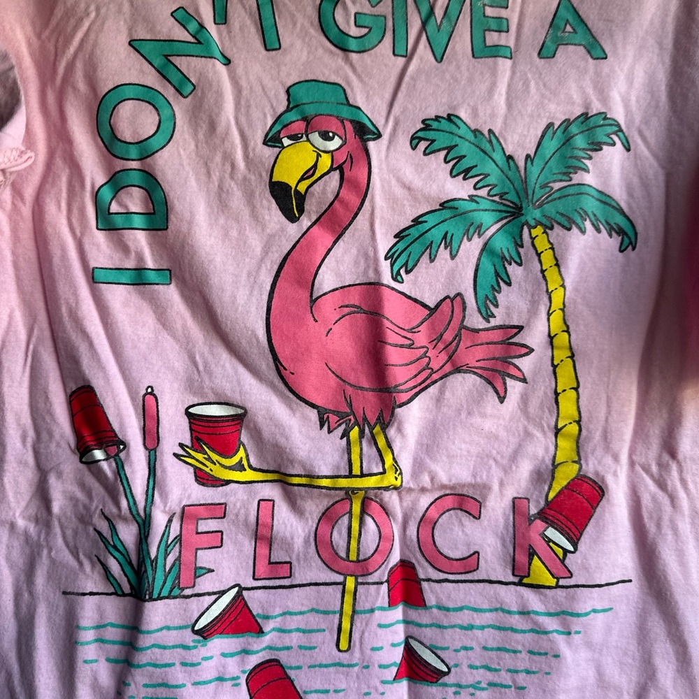 Pink Flamingo Graphic Tee
